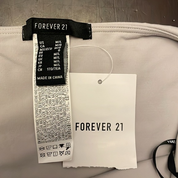 NWT Forever 21 Bandeau Top - Picture 4 of 7